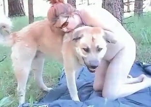 Pleasuring my doggy on camera